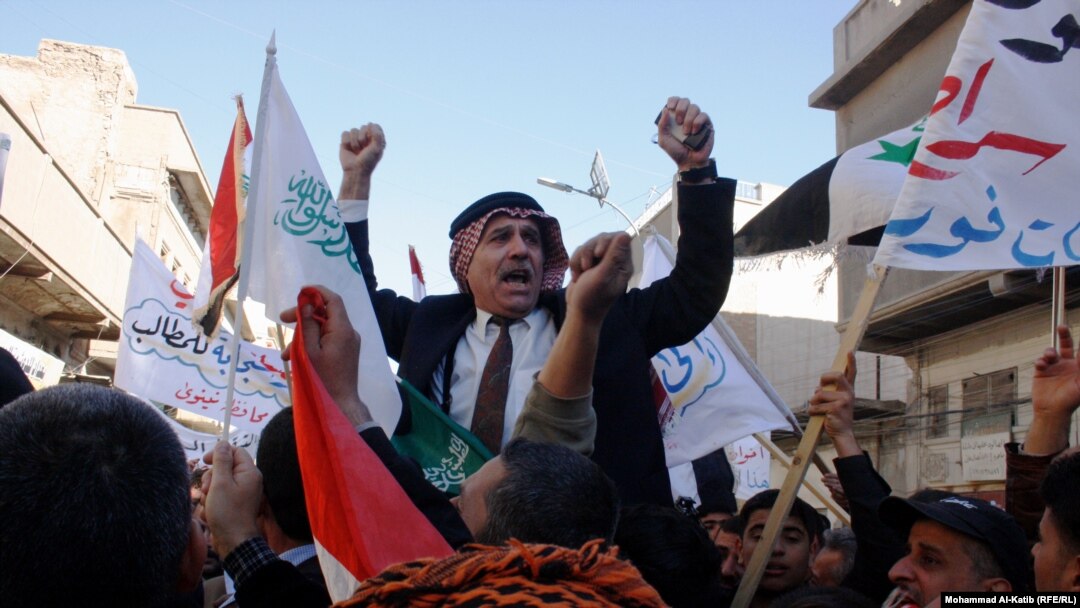 Demonstrations have swept Sunni-majority areas of Iraq for two weeks.(file photo)