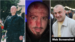 ფოტოკოლაჟი: მარცხნიდან მარჯვნივ ზვიად ხარაზიშვილი, გიორგი უბილავა (ფოტო - „ტვ პირველი“) და გიორგი შინჯიკაშვილი