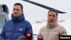 Premijer Grenlanda Jens-Frederik Nielsen i premijerka Danske Mete Frederiksen