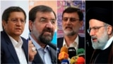 چهار کاندیدای نهایی ریاست جمهوری ۱۴۰۰