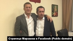 Радий Хабиров и Алан Марзаев в Красногорске. Архивное фото