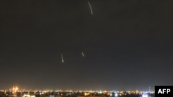 پرتابه‌های ایرانی در آسمان دوحه- عکس مربوط به نخستین روزهای آغاز جنگ