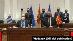 Потпишување Меморандум за приклучување на Македонија на проектот за природен гас Александропули