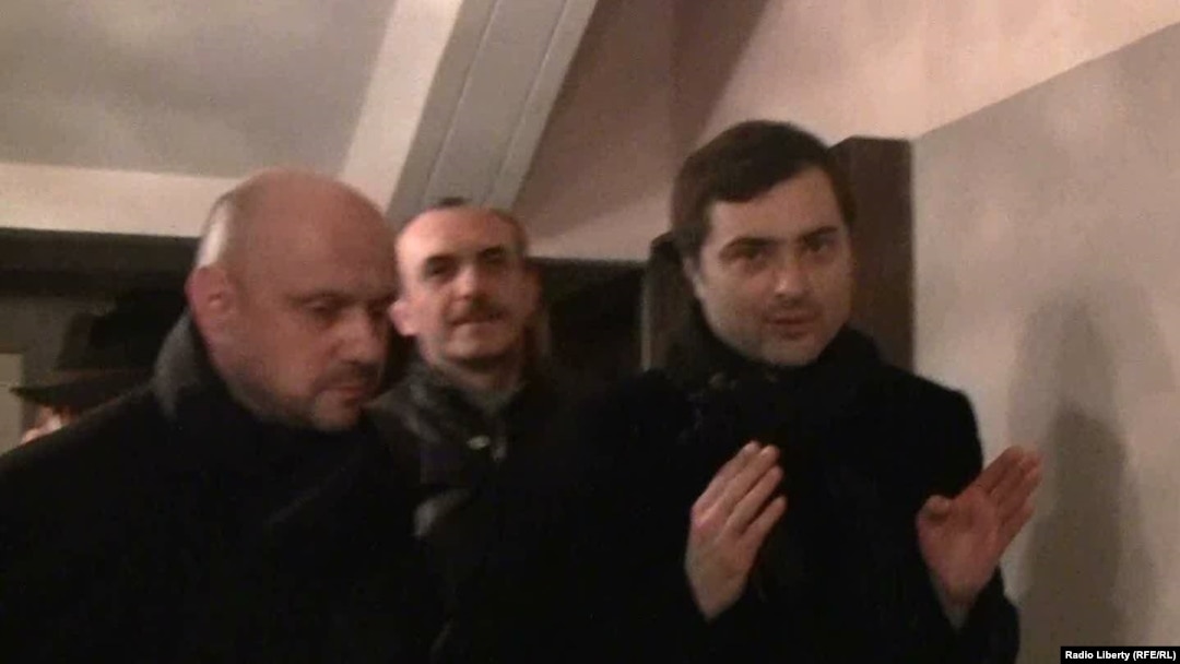 Владислав Сурков после спектакля