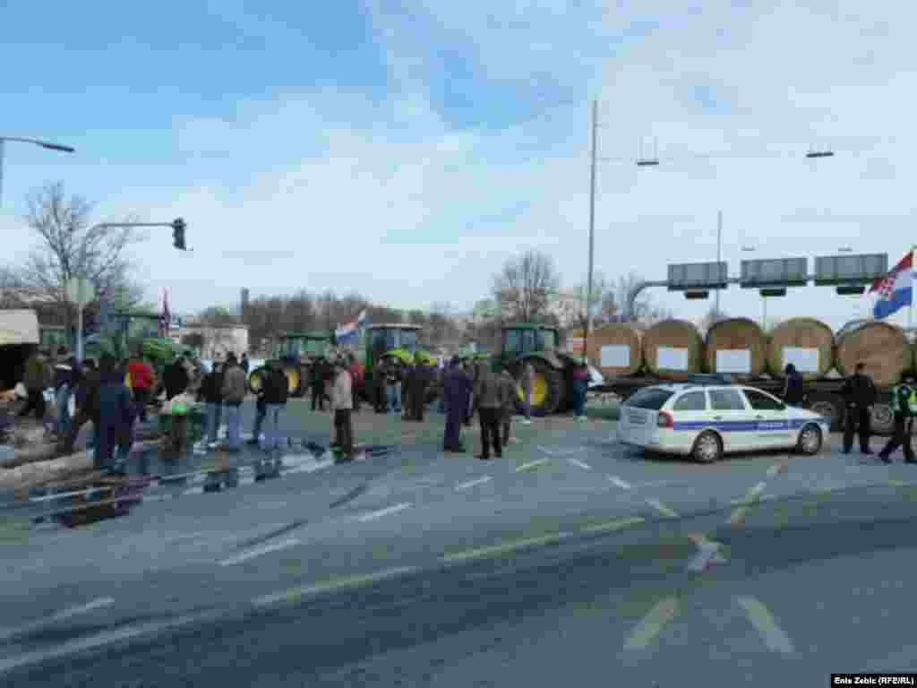 Prosvjed seljaka, 17. veljače 2012.