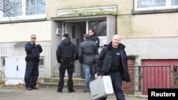 Hapšenje osumnjičenog 19-godišnjeg Sirijca u Šverinu 31. oktobar 2017.