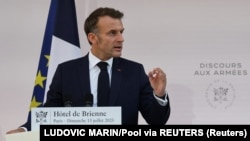  Fransiýanyň prezidenti Emmanuel Makron (arhiw suraty)