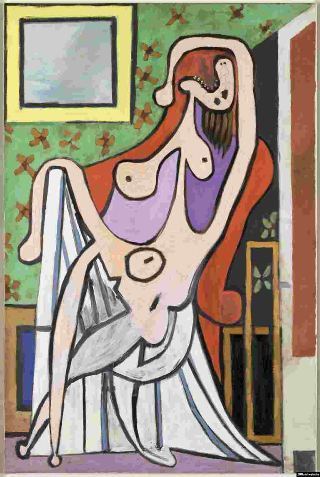 Nud mare în fotoliu roșu. 5 mai 1929. Musée national Picasso-Paris Dation Pablo Picasso, 1979. MP113 Droit auteur : &copy;Succession Picasso, 2017 Crédit photo : &copy;RMN-Grand Palais (Musée national Picasso-Paris) / Mathieu Rabeau 