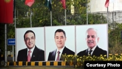 Президент Садыр Жапаровдун Пакистанга визити учурунда тартылган сүрөт. Карачи. Декабрь, 2025-жыл.