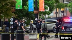 სამართალდამცავები თავდასხმის რაიონში, კოლორადოს შტატის ქალაქ ბოულდერში. 2025 წლის 1 ივნისი