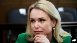 Russian journalist Marina Ovsyannikova (file photo)