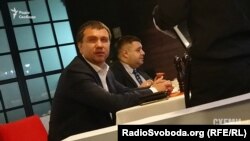 «Схеми» зняли зустріч голови Окружного адмінсуду Києва Павла Вовка із народним депутатом від БПП Олександром Грановським