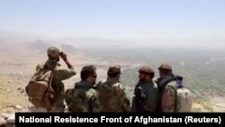 تعدادی ازاعضای جبهه مقاومت ملی افغانستان 
