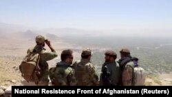 تعدادی از اعضای جبههٔ مقاومت ملی افغانستان 