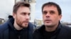 Belarus — Journalists Andrej Rabchyk, Andrej Shauliuha