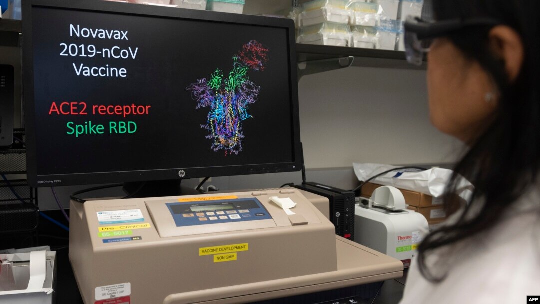 Detalj iz Novavax laboratorije