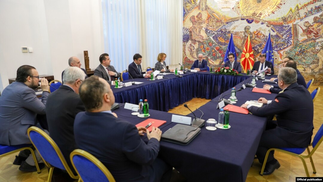 Претседателот на Северна Македонија Стево Пендаровски свика седница на Советот за безбедност.