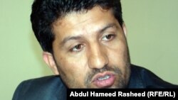 صفت الله صحاف صافی سخنگوی مرکز رسانه های حکومت افغانستان 