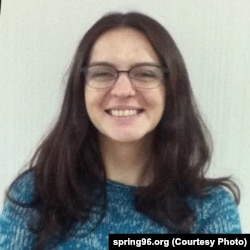 Натальля Левая да арышту, фота spring96.org