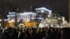 Protest studenata pred zgradom Predsedništva Srbije, Beograd, 11. decembar 2024. 