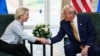 Дональд Трамп менен Урсула фон дер Ляйен Шотландияда жолуккан.