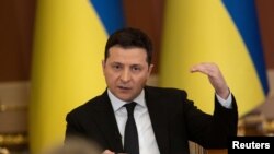 Presidenti i Ukrainës, Volodymyr Zelenskyi.