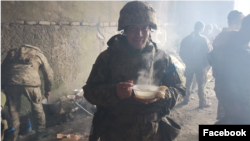 Морпіх Максим Полупанов на позиціях під Маріуполем, лютий 2022 року. З особистого архіву Полупанова