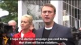 Candidates Navalny, Sobyanin Cast Votes