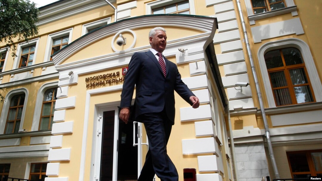 Сергей Собянин отделился от коллектива кандидатов в московские мэры