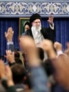 Iranian Supreme Leader Ayatollah Ali Khamenei, who has the final say on all state matters, said on June 4 that enrichment is a vital component of Iran's nuclear capabilities. (file photo)