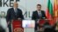Kryeministri i Bullgarisë, Bojko Borisov  dhe ai i Maqedonisë, Zoran Zaev. Fotografi nga arkivi.