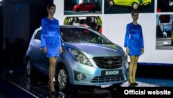 Презентация автомобилей марки Ravon.