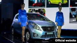 Автомобиль Ravon, произведенный на заводе GM Uzbekistan. 