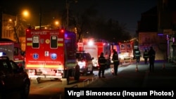 O scară de bloc a fost evacuată în urma unui apel prin 112 privind un miros ințepător