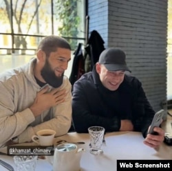 ხამზატ ჩიმაევი და დათუნა მიქაძე