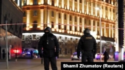 Силовики біля будівлі ФСБ Росії в Москві, 19 грудня 2019 року
