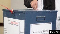 Glasanje na izborima 2019. u Srebrenici, u Bosni i Hercegovini 