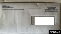Astfel de scrisori, trimise de George Simion, au ajuns la câteva multe mii de pensionari,