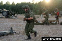 Russian troops have been rotating in and out of Belarus recently under the cover of military drills.