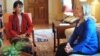 Clinton Welcomes Suu Kyi In Washington