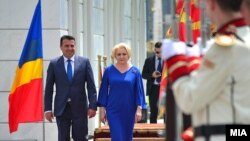 Премиерот Зоран Заев и романската премиерка Виорика Данчила
