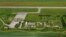 Imagine asupra terenului fostului Aeroport Internațional Cahul publicată de Autoritatea Aeronautică Civilă a Republicii Moldova