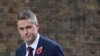 U.K. -- Conservative MP Gavin Williamson walks through Downing Street in central London, November 2, 2017