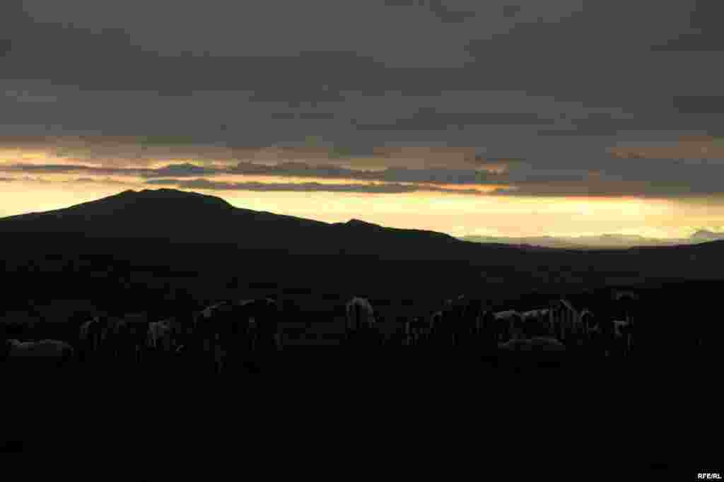 Кавказ тауларындагы борынгы Хыналык авылы #20