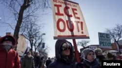 Пратэст у горадзе Мінэапалісе, 24 студзеня 2026 году