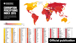 Mapa korupcije u svijetu