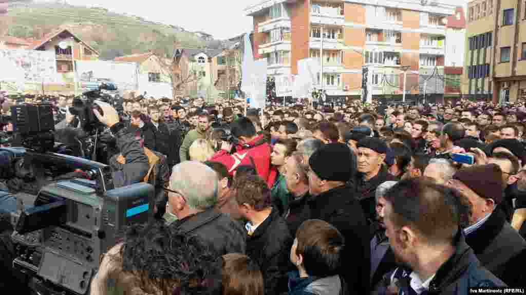 Protesti u Preševu, 21. januar 2013. 