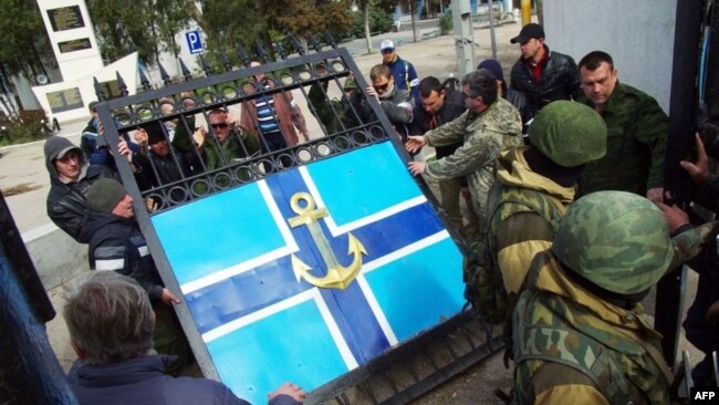 Захват Штаба военно-морских сил Украины в Севастополе, 19 марта 2014 года
