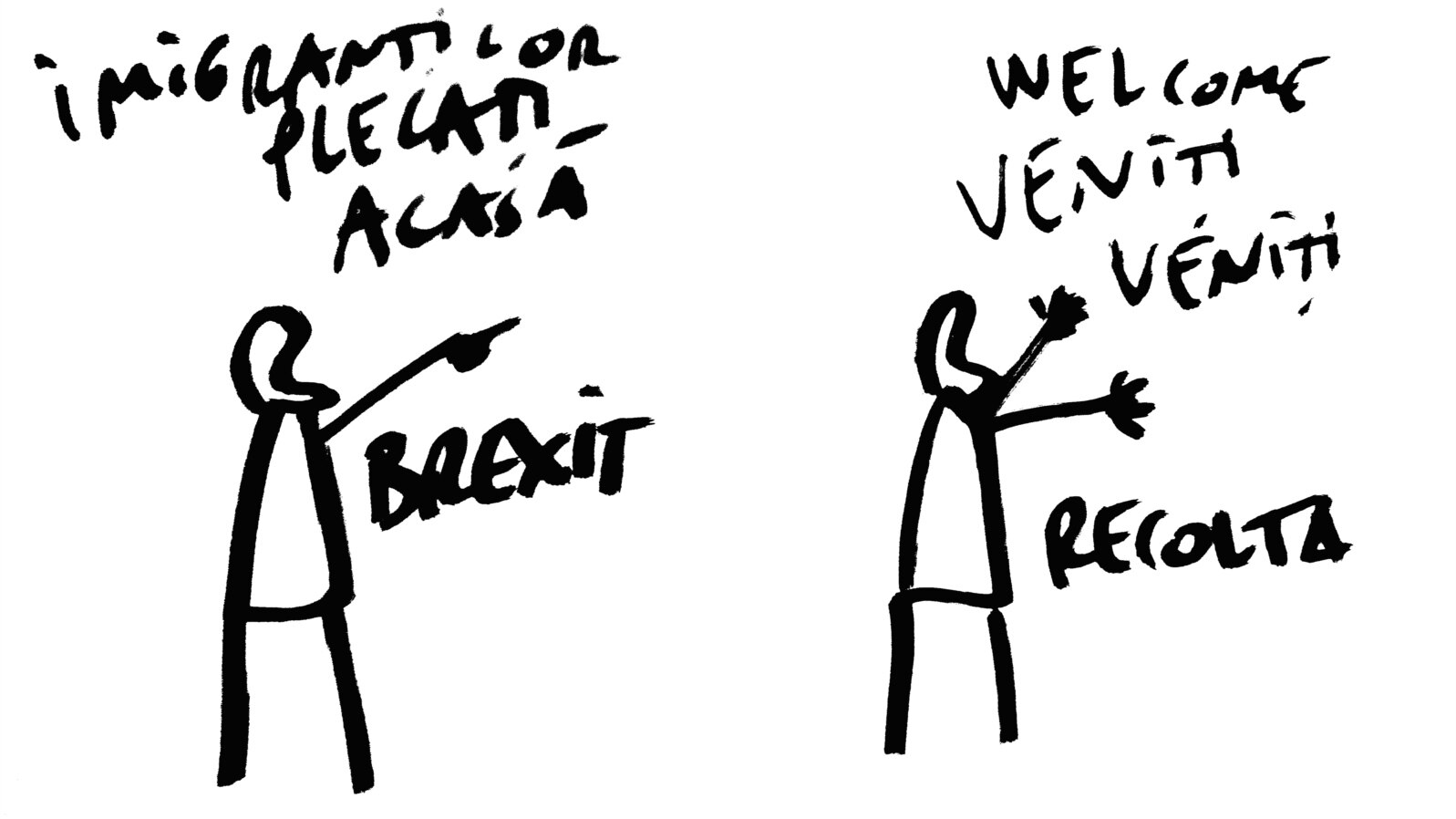 Romania- Dan Perjovschi cartoons