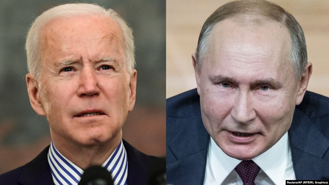 Президентите на САЩ и Русия - Джо Байдън и Владимир Путин